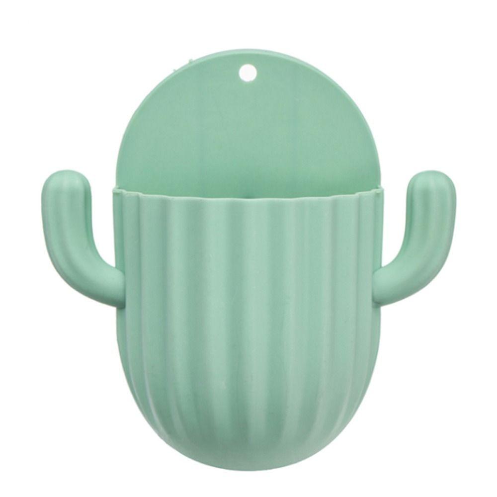 Vanity Brush Comb Self-adhesive Razor Storage Bucket Toothbrush Holder Pen Container Storage Rack