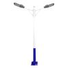 Solar LED Street Light with V-Arm, 5-6 Meters - Ideal for Rural and Municipal Outdoor Use