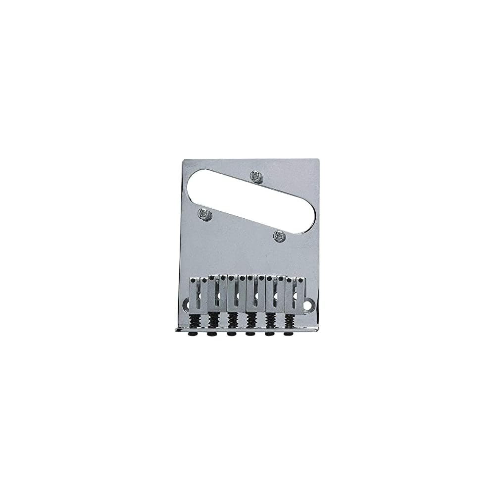 Fender Parts 6-Saddle American Series Telecaster® Bridge Assembly, Chrome