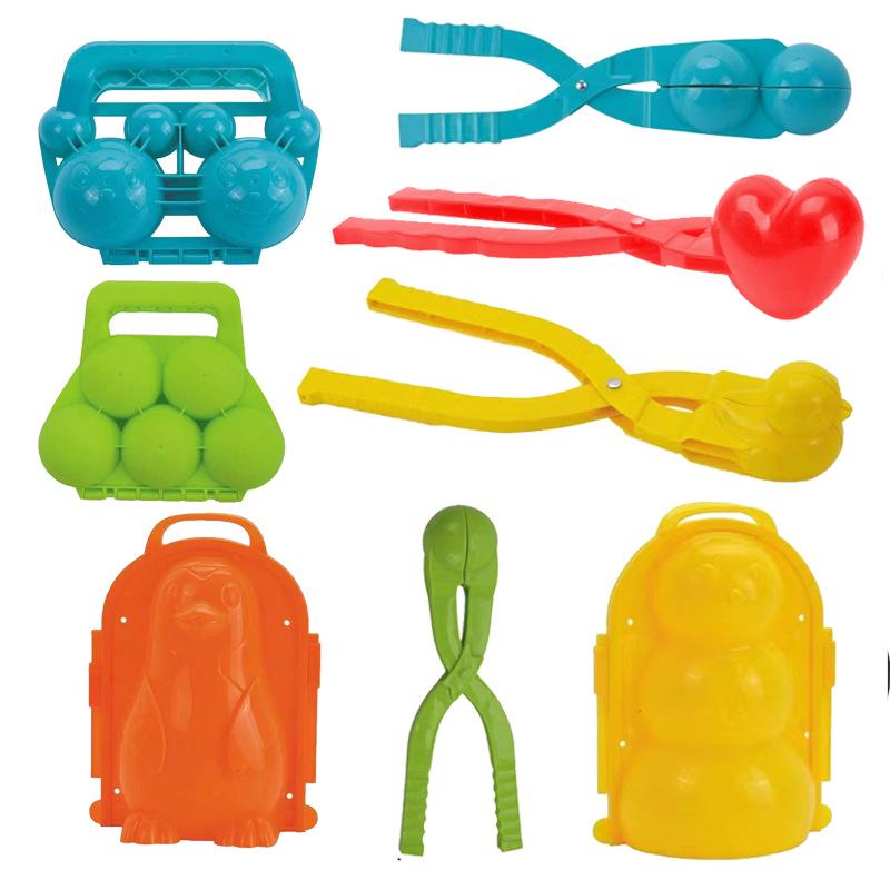 Little Duck Snowball Maker Toy - Outdoor Snow Shovel for Kids