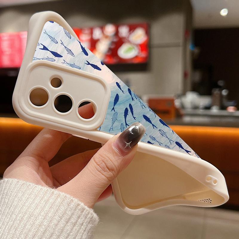 Miękkie etui ze wzorem delfina na telefon Samsung Galaxy S25 Edge S24 S23 S22 Ultra S24 FE A56 A55 A36 A26 A16 A15 A35 A54 5G