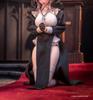 [TOYBARJAPAN] 1/12 Scale Action Figure HASUKI CS017A Sectional Beauty Nun Clothes and Stockings Set (Body, Head, and Shoes Not Included)