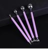 1Set Pottery Dots Sculpture Tool Stainless Steel Polymer Clay Shape Pen Metal Ball Clay Carving DIY Ceramics Decorating Tools