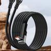 Universal 66W Fast Charge Data Cable 2 in 1 With Type C Connectors And Charging Port For Smartphones And Laptops