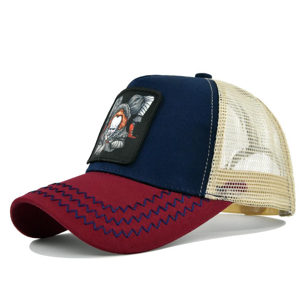 Hat Baseball Duck Tongue Hat Printed Embroidered Sunshade Cotton Material Cool