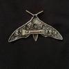 Moth Decor Hair Clip Vintage Gothic Hair Pin Hair Accessories For Halloween Party Decoration Halloween Party Hair Decoration  Elegant Metal Hair Clip