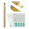 Permanent Eyebrow Tattoo Pen Manual Handheld Tattooing Microblading Pen Eyebrow Manual Tattooing Pen with Needles