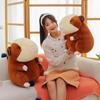 Cute Guinea Pig Plush Toy Figurine for Sleep Decoration and Holiday Gift