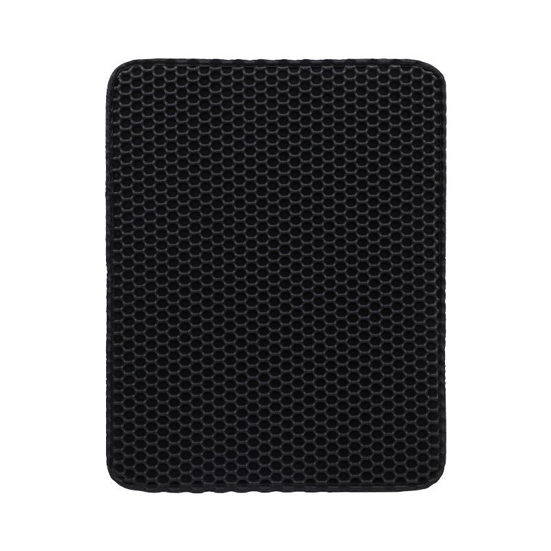 Double Layer Waterproof Cat Litter Mat Pet Litter Box Mat Pet Toilet Cat Mat Nonslip Easy To Clean Large Toilet Foot Pad
