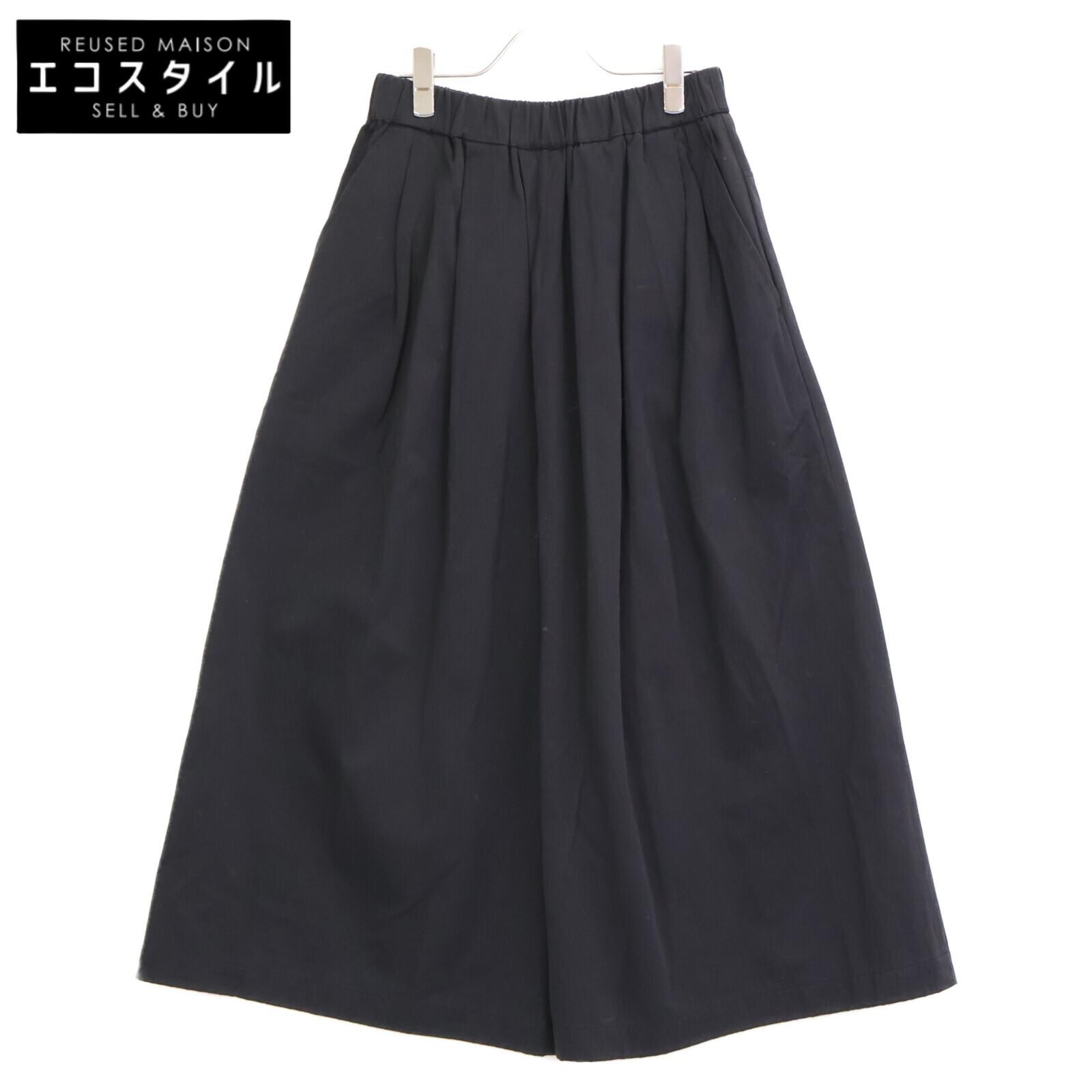 

IENA Black 100% Cotton Wide Pants Bottoms 38 blackUsed