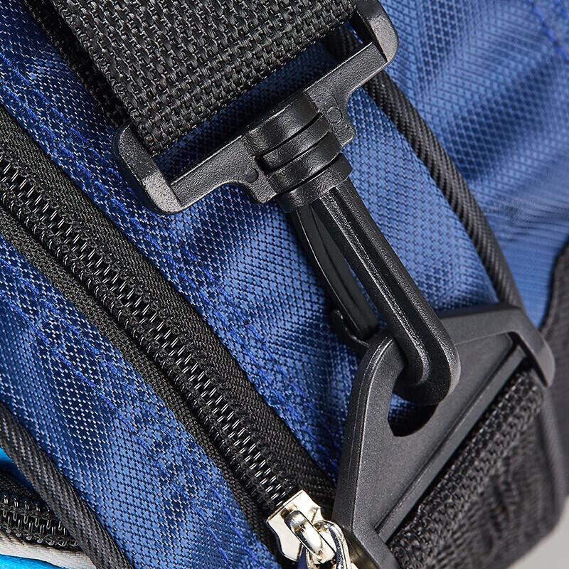 Kawasaki Badminton Bag, Single Shoulder Backpack, Tennis Bag for Men And Women, Separate Shoe Compartment, Racket Bag, Model 8327, Navy Blue