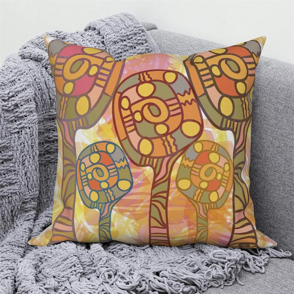 Geometric Pattern Throw Pillow Cover Home Decor Sofa Decorative   Nordic Abstract Art Cushion