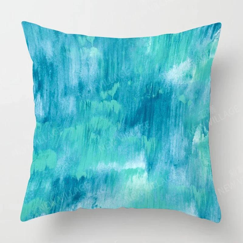 Modern Light Green Abstract Geometric Cushion Cover Home Decor Pillow Cover Sofa Throw Pillow Cover 45x45 40x40 50x50 60x60