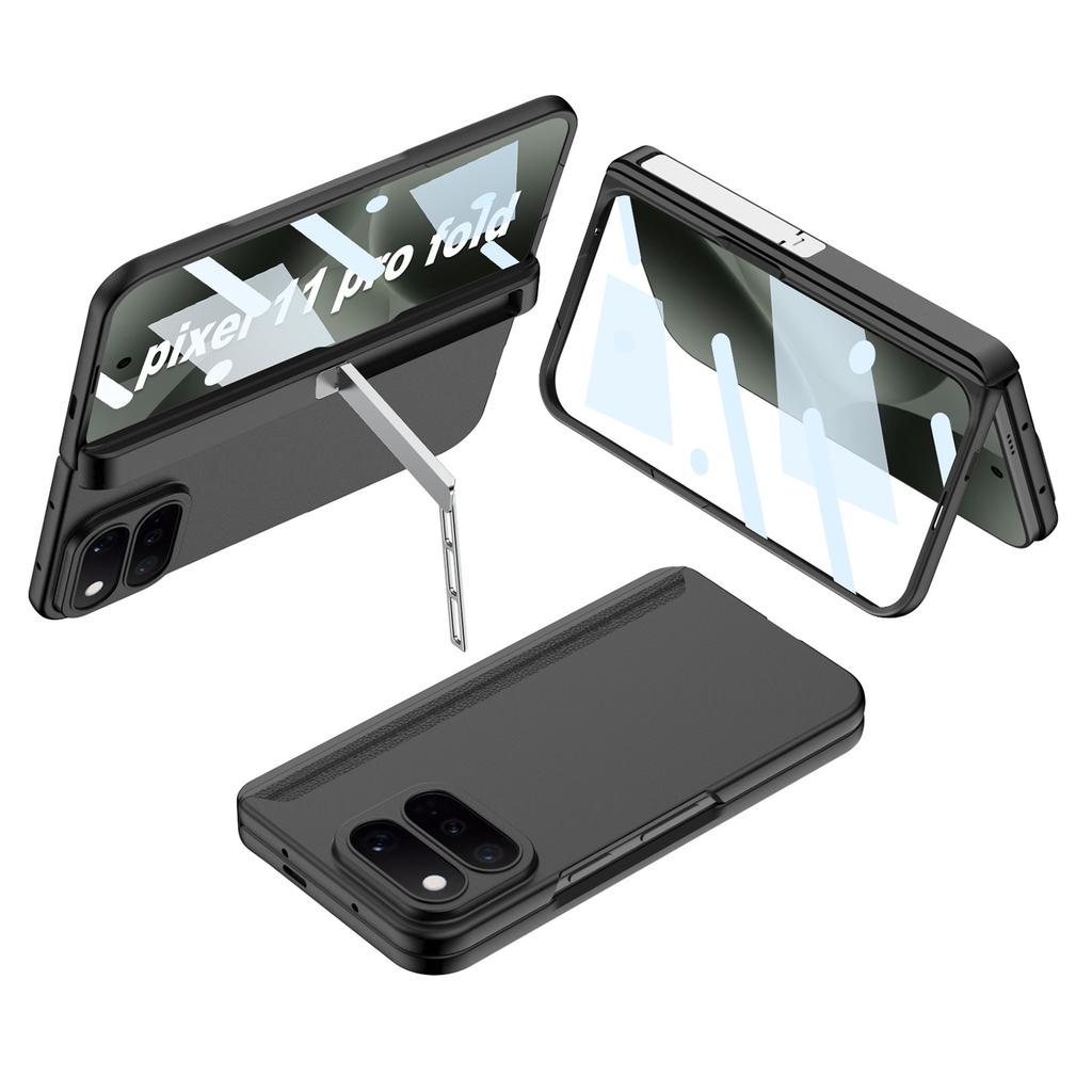Google Pixel11Pro Folding Mobile Phone Case Magnetic Hinge Bracket Case Film Integrated Googl11Pro