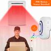 Smart Doorbell 38 Ringtones Household Wireless Infrared Human Motion Sensor Doorbell for Shop  Wireless Doorbell Receiver