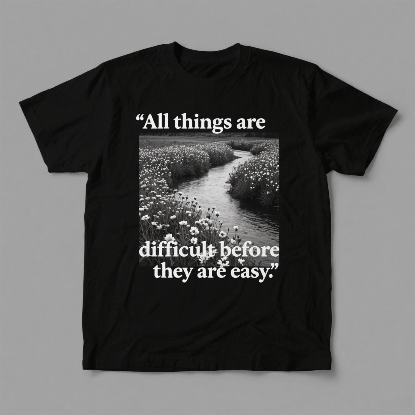 

Riverside Flowers Graphic Printing Summer Luxury Brand Cotton Men s and Women s T-Shirts Short Sleeves Trendy Clothing 4XL