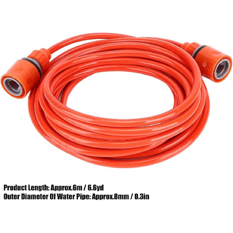 Garden Hose Water Pipe Accessories Soft High Pressure Garden Hose 6M Explosion Proof 6M Garden Hose for Antifreeze Hoses 0.3 Dia Garden Hoses