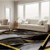 Großer Teppich Leichter Luxus Geometrisch Europäisch und Teppich Haus Sofa und Couchtisch Matte Innen Außen Teppich Bodenmatte Dekoration