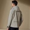 Antonio Men's Casual Hooded Windproof Jacket