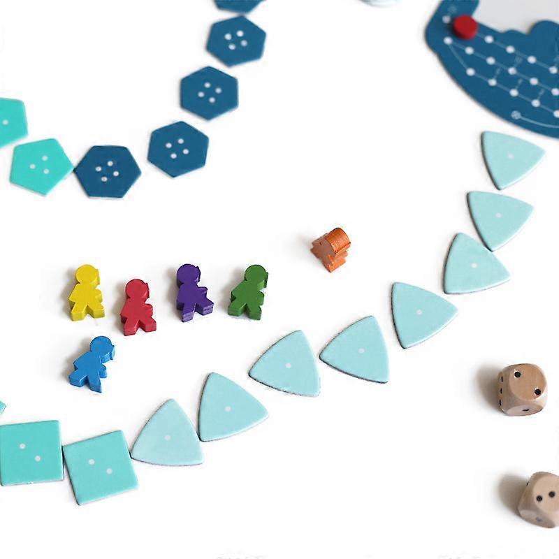 Hlubokomořské dobrodružství Stolní hra 2-6 hráčů Rodinná párty Nejlepší dárek pro děti Zábavná anglická hra