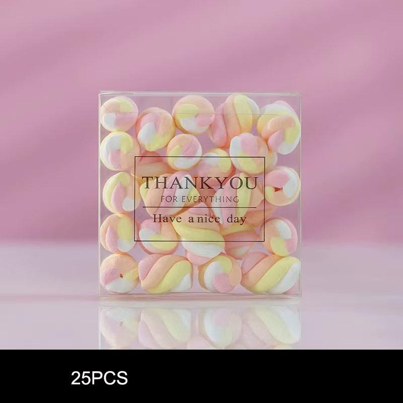 5pcs Simulation Marshmallow Flat Back Cabochon Fake Candy Arfiticial Food Dessert Decor Life Like Home Decoration High Quality