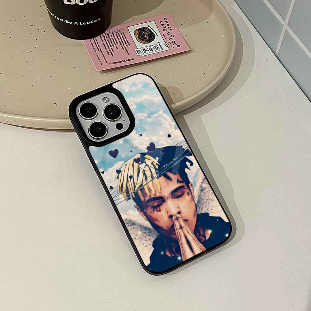 

Чохол для телефону X-XXXTentacions 17 Rapper для Iphone 17 16 15 14 Air 13 12 11 Pro Max Mini Plus Fundas Оболонка PC+TPU Покриття iPhone 13 mini