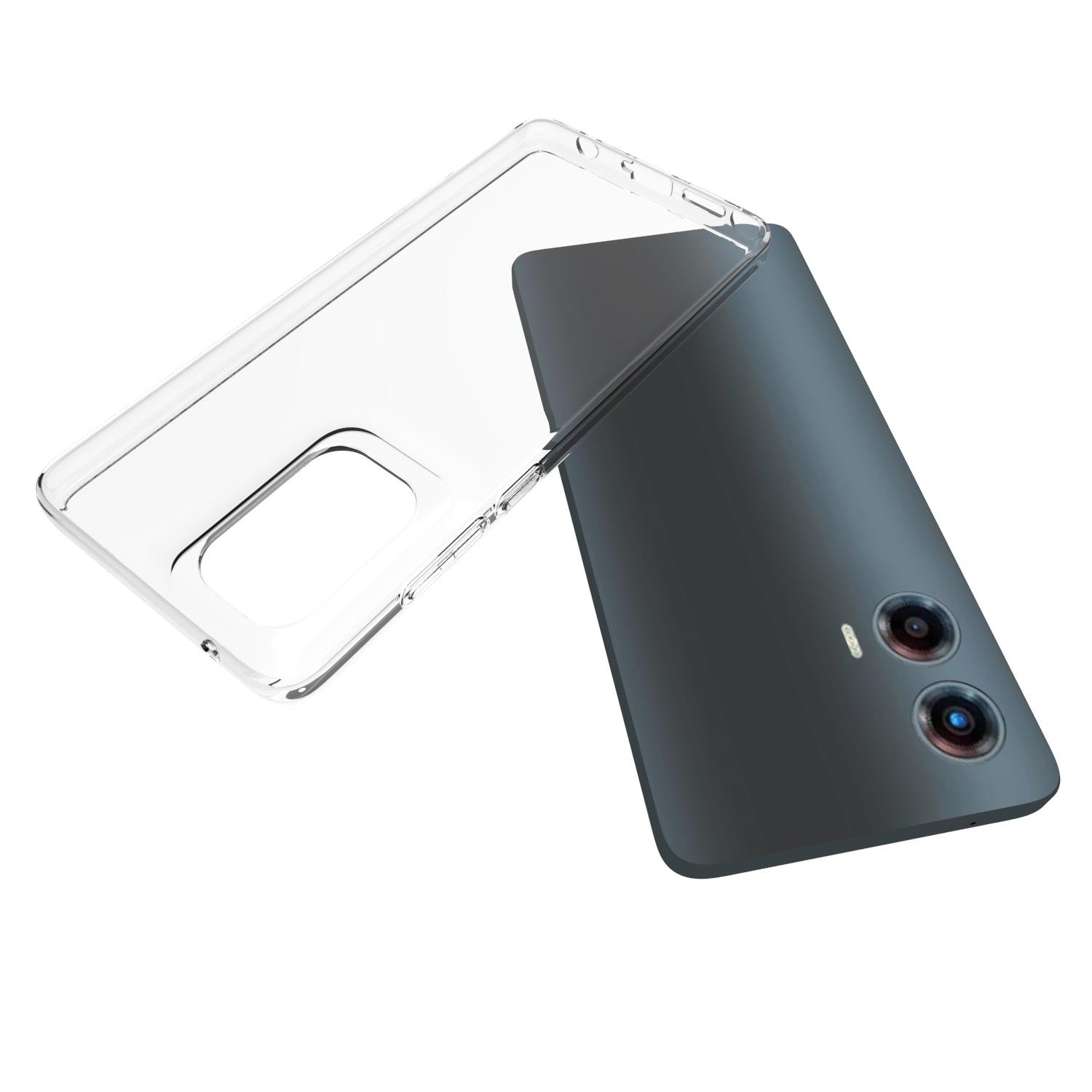 

For Motorola Moto G Stylus 5G (2025) Clear Phone Case Watermark-Resistant TPU Back Cover A