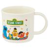 Children's Plastic Lunch Cup, 200ml, Dishwasher Safe, Made In Japan, Sesame Street Design, KE4AAG-A