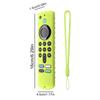 Silicone Remote Protective Case With Lanyard Shockproof Luminous Controller Sleeve For All-new Amazon Fire TV Stick 4K