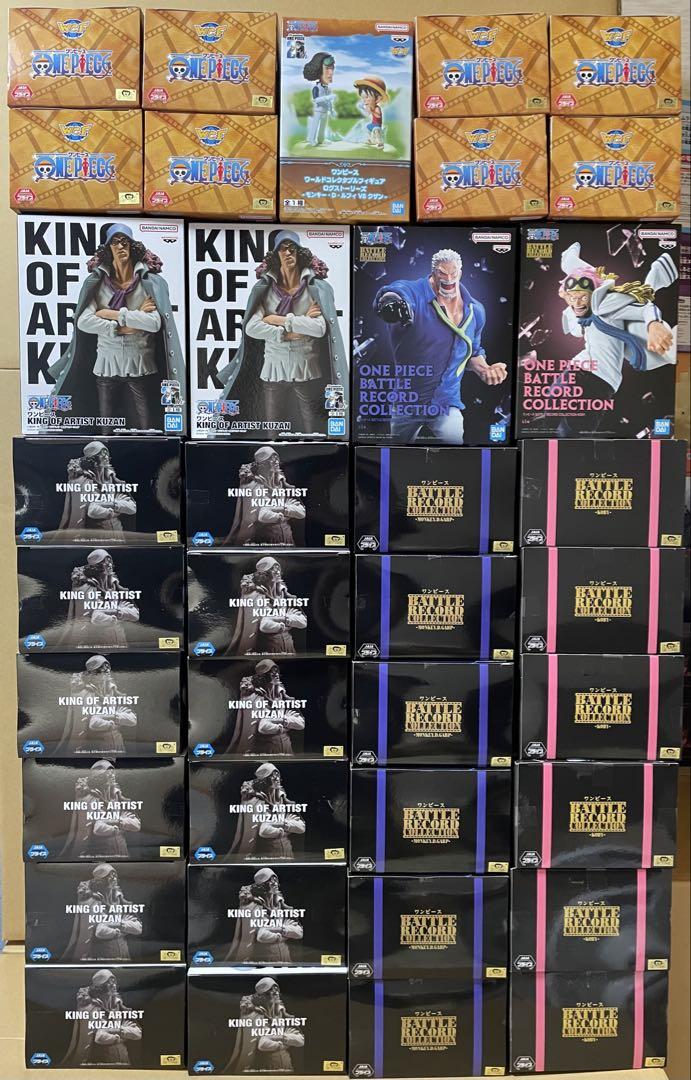 

[USED] One Piece Figures Logst Kuzan Garp Coby 37-piece set