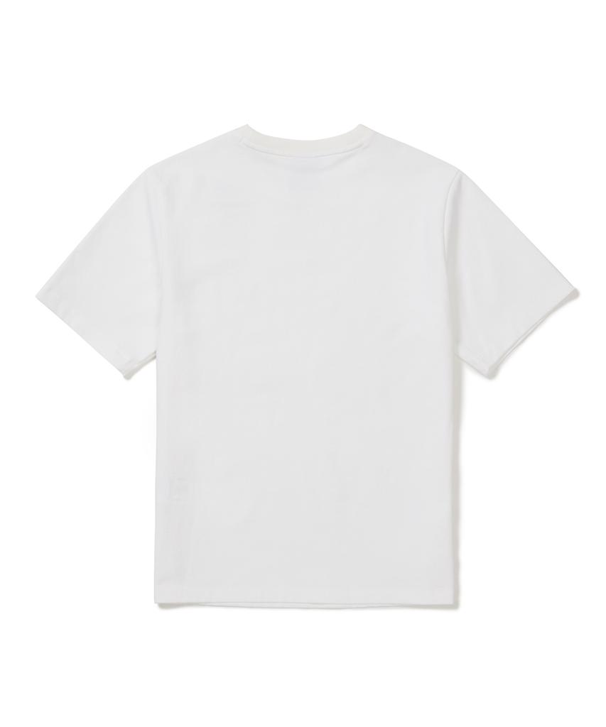 SNOWPEAK APPAREL Classic Woven Women'S Short Sleeve T-Shirt (S26Mwtts17) White