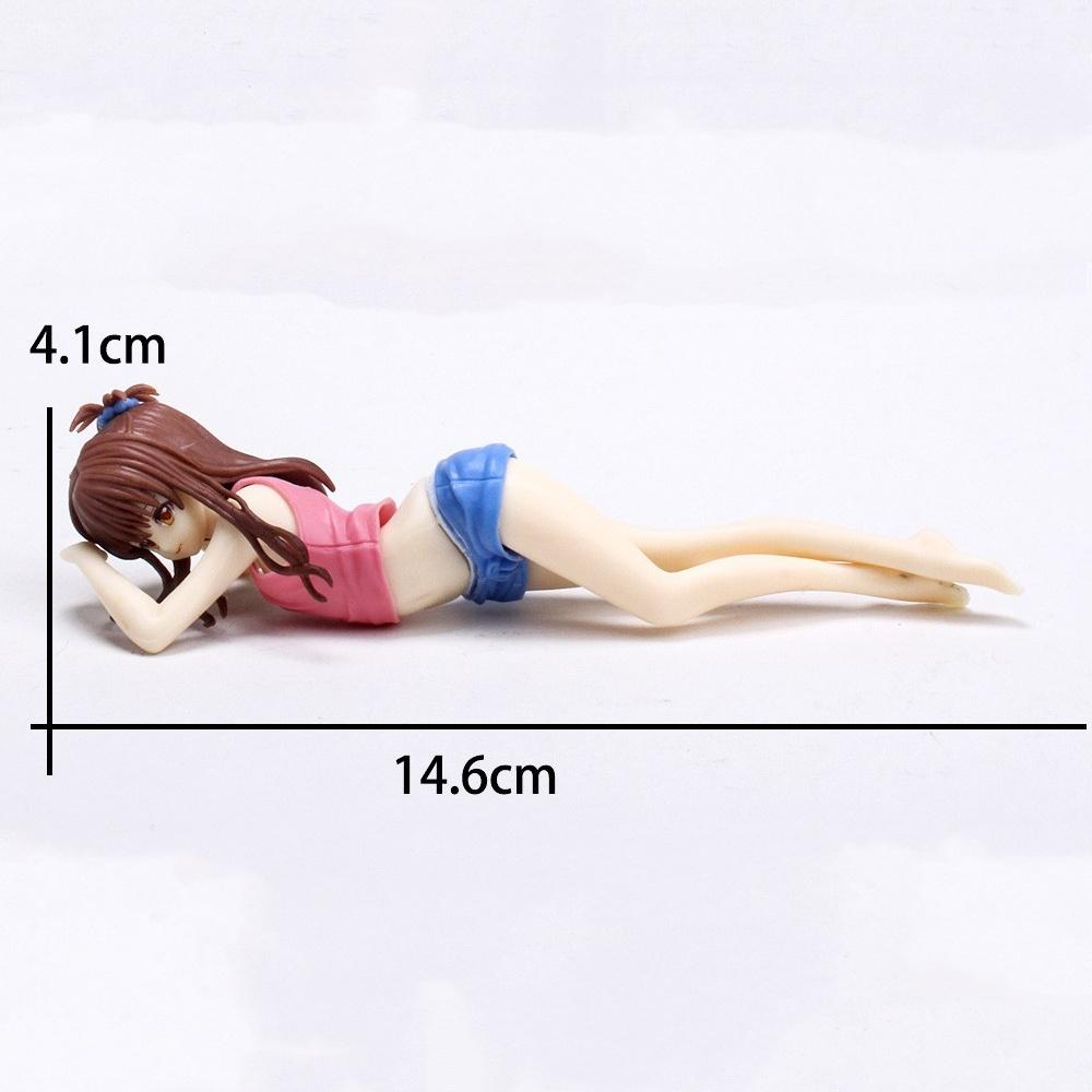 Japan Cute Girls To Love Ru Darkness Yuuki Mikan Figure PVC Action Anime Collectible Model Toys Doll 20CM for children