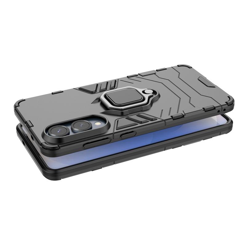 Magnetic Ring Phone Case For Samsung Galaxy S25 Edge Case Cover For Samsung S25 Slim Shockproof Armor Funda Back Cover