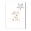 Pittura nordica Kid Decorazione camera da letto per bambini Cartoon Baby Animal Picture Sheep Nursery Poster e stampa Wall Art Canvas