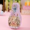 Vintage Easter Egg Tinplate Case Cartoon Tinplate Candy Box Tinplate Cookie Box  Holiday Events