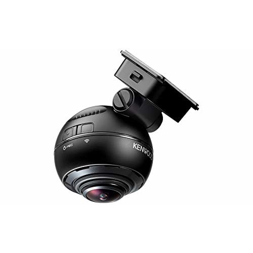 KENWOOD outdoor drive recorder DRV-CW560-K Compatible with 360° shooting, parking monitoring recording, equipped with wireless LAN, microSDHC card inc