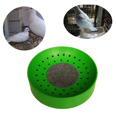 Pigeon Supplies Plastic Dehumidification Breeding Bird Egg Basin Nest Bowl Mat
