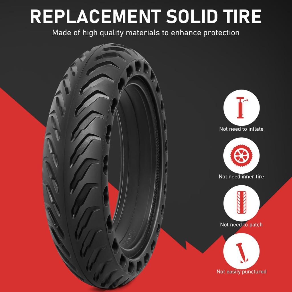 PaoWin 2-teiliges Set, 8 1/2x2.0 Reifen, 8 1/2x2.0 Rollerreifen, 8 1/2x2.0 Elektrorollerreifen, 8 1/2x2.0 Elektrisches Kickboard Reifen, 8 1/2x2.0 Reifen