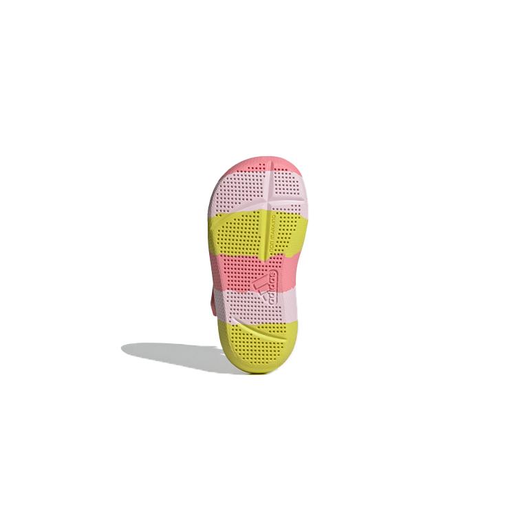 Adidas Slip Resistant Anti Kick Low top Toddler Shoes Pink Yellow Infant And Toddler GX5114