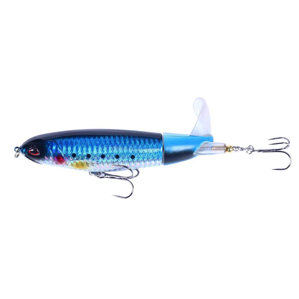 11cm13gFloating Pencil Propeller Simulation Lure Bait Surface Drag Tractor Bait Bass Pike Special Kill