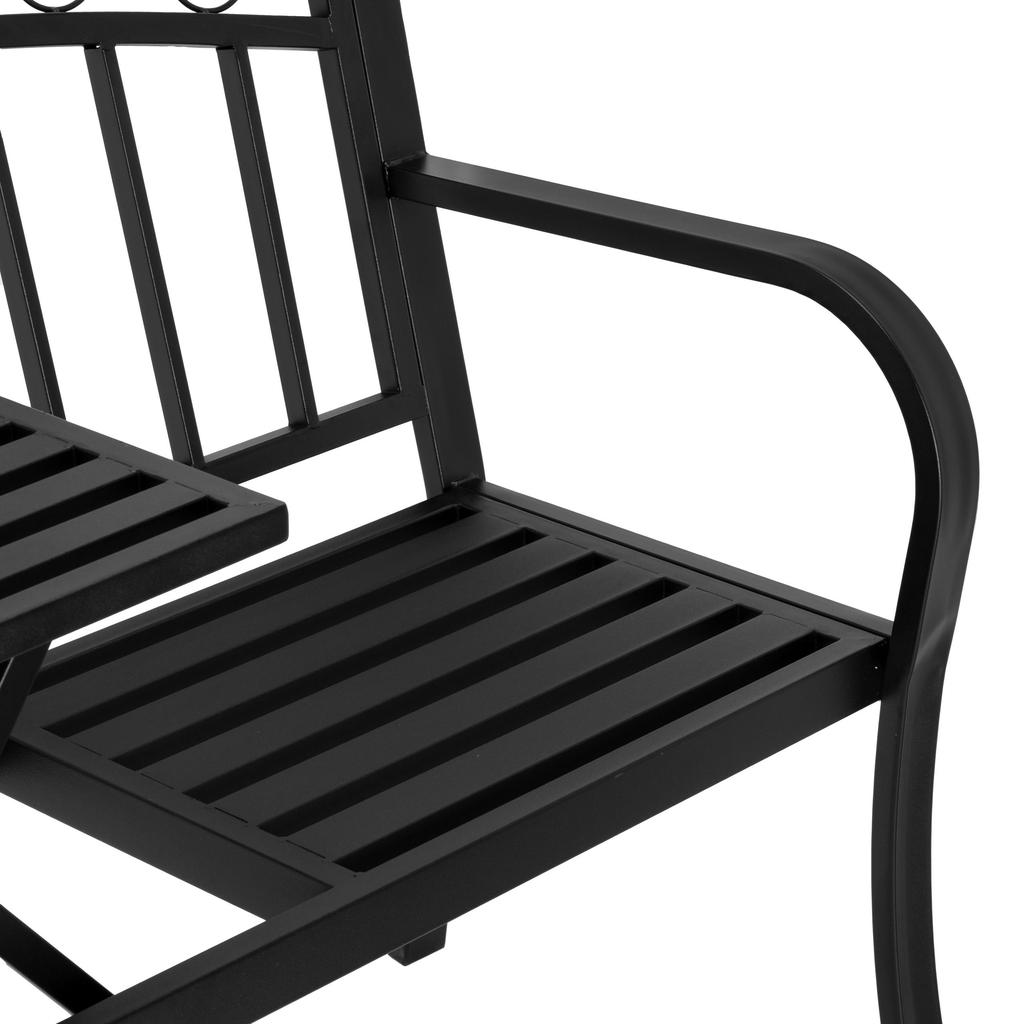 Metal Garden Bench Banco