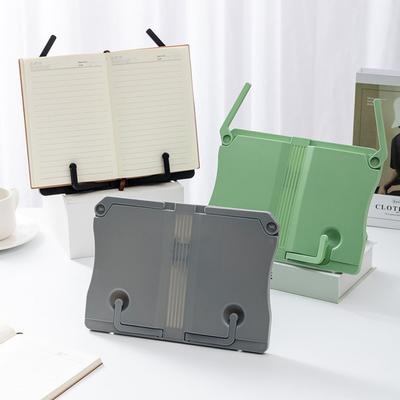 Fold Reading Rack Music Score Book Shelf Multi-Function Book Stand  Organizer
