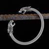 Vintage Viking Stainless Steel Men's Viking Animal Bracelet Hip Hop Nordic Vintage Fashion Amulet Bracelet Punk Jewelry