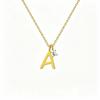 Factory Fine Jewelry 925 Sterling Silver 26 Letters Pendant Necklaces for Women Dainty Versatile Daily Wear Necklace