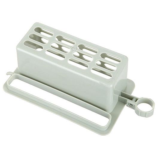 Kitchen Sink Faucet Draining Sponge Soap Brush Towel Holder Storage Rack Basket