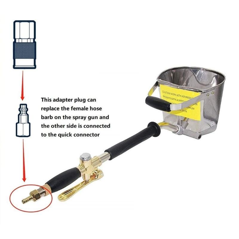 652F Pneumatic Cement Mortar Sprayer Special Putty Sprayer Machine For Roof