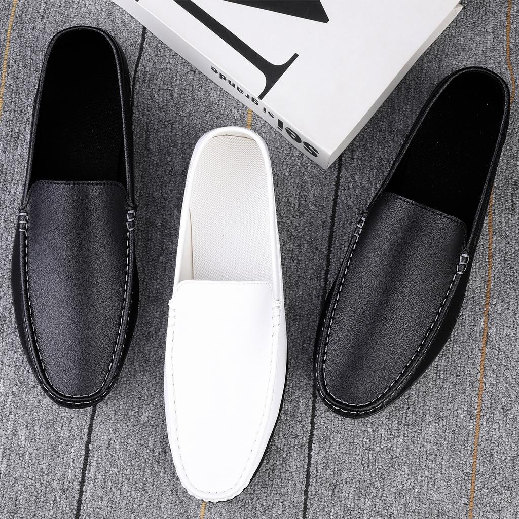FashionMen Loafers Slip On Fashion Tassels Leather Men Shoes Outdoor Bussiness Casual Formal Shoes Footwear Sapato Social Masculino