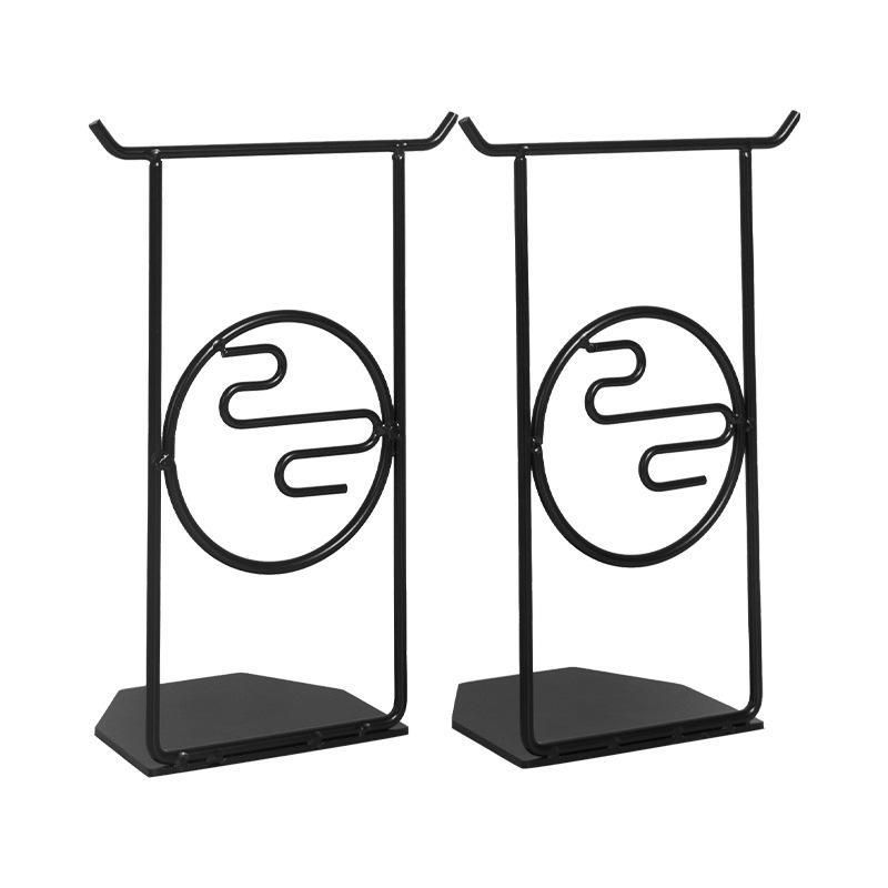 Chinese Style Creative Metal Bookends - Desktop Storage & Book Support Ornament