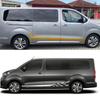 Car Side Door Stickers For Peugeot Expert Camper Van Graphics Racing Sport Decor Decals Vinyl Cover Auto Tuning Accessories