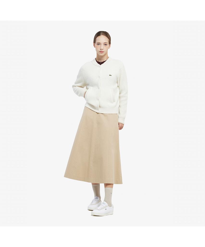 Lacoste Women'S Chino Flare Skirt Jf701E-55N 02S